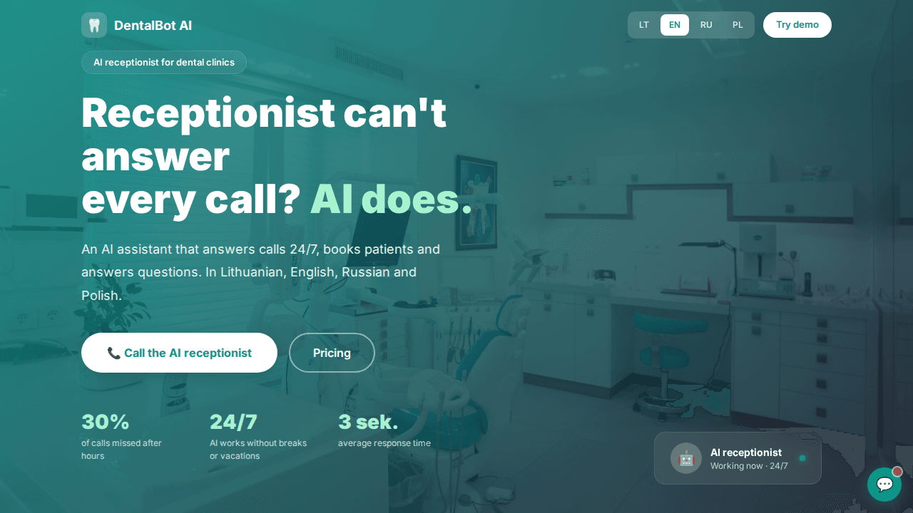DentalBot demo